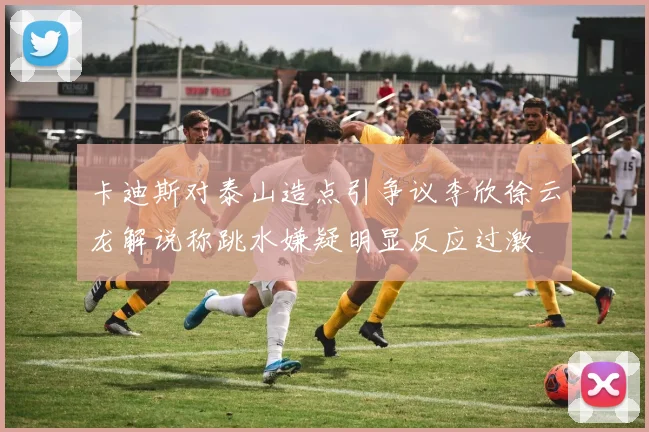 卡迪斯对泰山造点引争议李欣徐云龙解说称跳水嫌疑明显反应过激